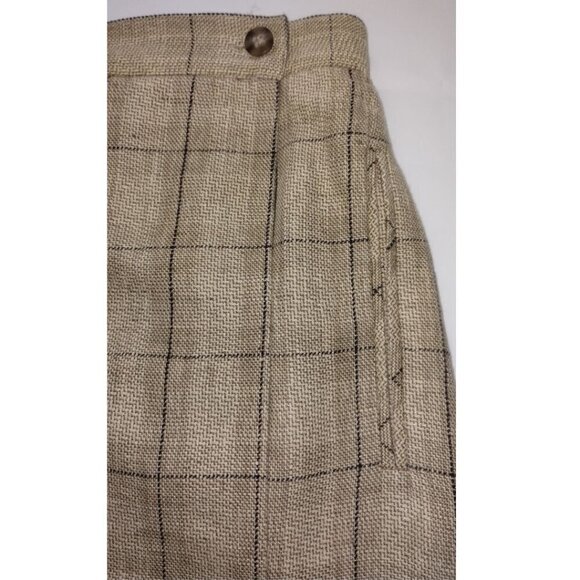 Chaus Sport Plaid Wrap Skirt (Size 12) - Picture 3 of 7